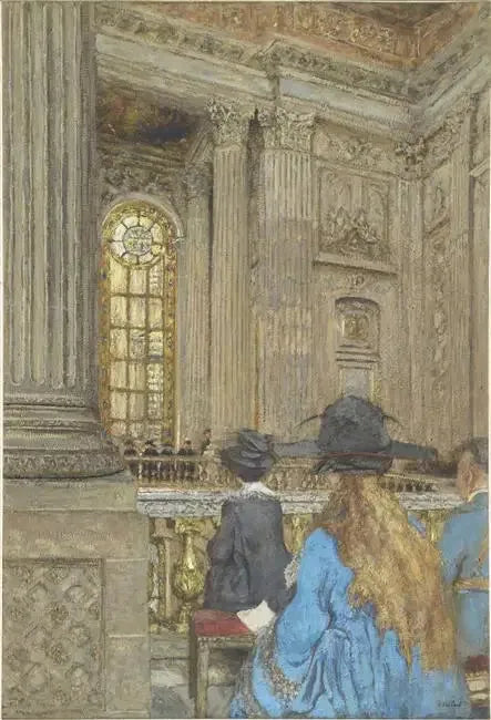 De Kapel van het kasteel van Versailles - Édouard Vuillard