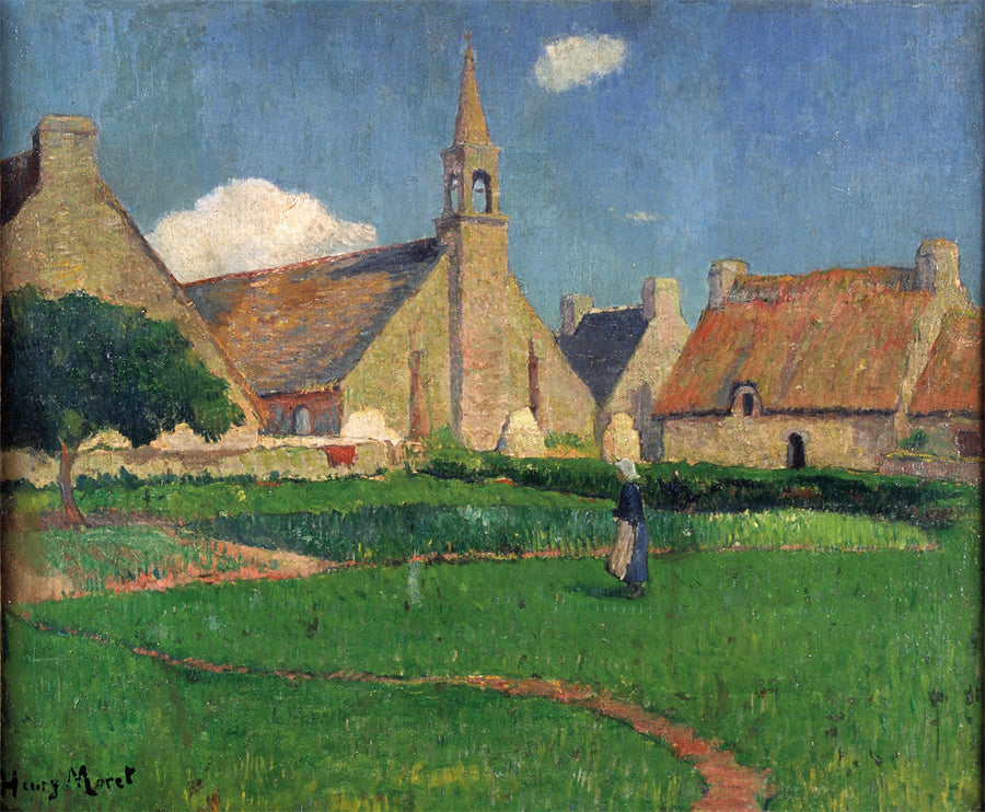 De kapel van Pouldu - Henry Moret