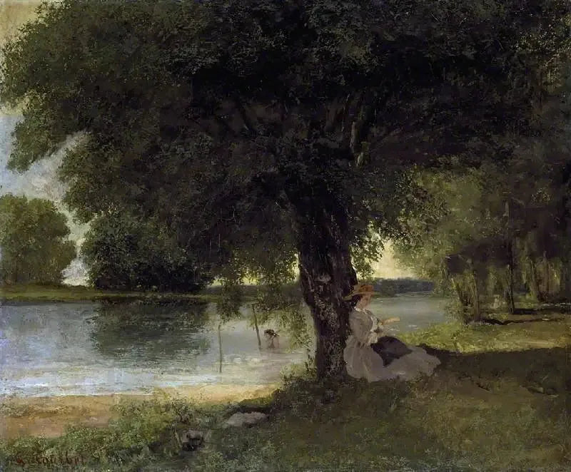 De Charente bij Port-Bertaud - Gustave Courbet