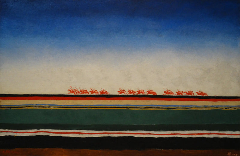 De Last van de Rode Cavalerie - Kazimir Malevich