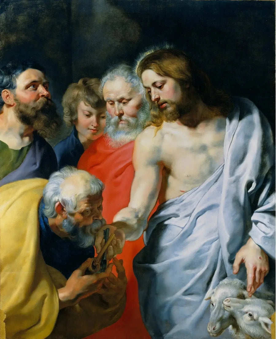 De Kruisiging van Christus aan Petrus - Peter Paul Rubens