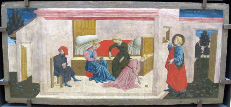 De Liefdadigheid van Sint Nicolaas van Bari - Giovanni Francesco da Rimini