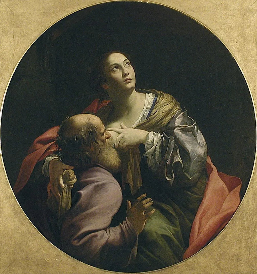 De Romeinse liefdadigheid - Simon Vouet