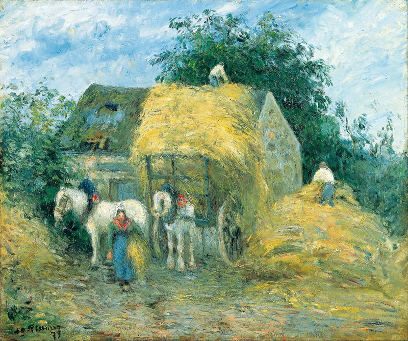 De Strokar, Montfoucault - Camille Pissarro