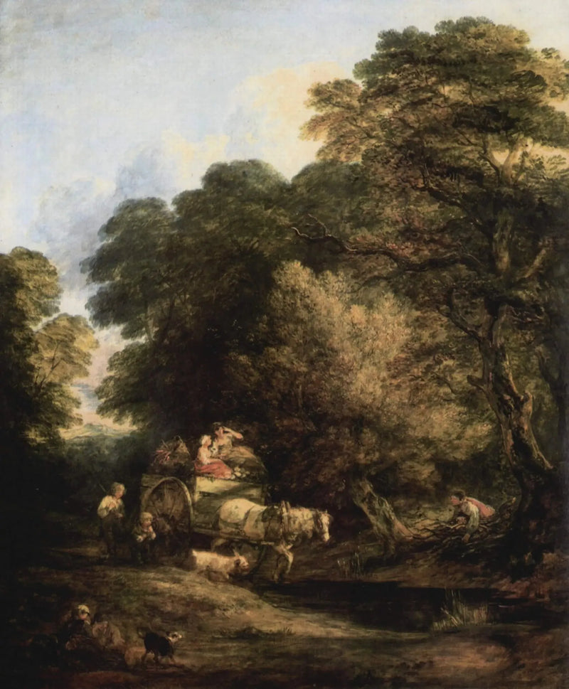 De Wagentje - Thomas Gainsborough

Source:
La Charrette - Thomas Gainsborough