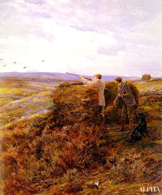 La chasse à la grouse, 1898 - Heywood Hardy - Reproductions de tableaux et peintures haut de gamme