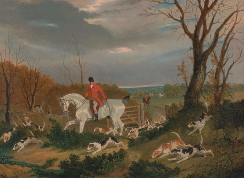 De jacht op de Suffolk: Naar de dekking nabij Herringswell - John Frederick Herring, Sr.

Source:
La chasse au Suffolk : Vers la couverture près de Herringswell - John Frederick Herring, Sr.