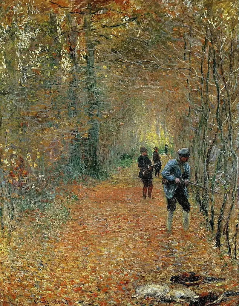 De jacht - Claude Monet