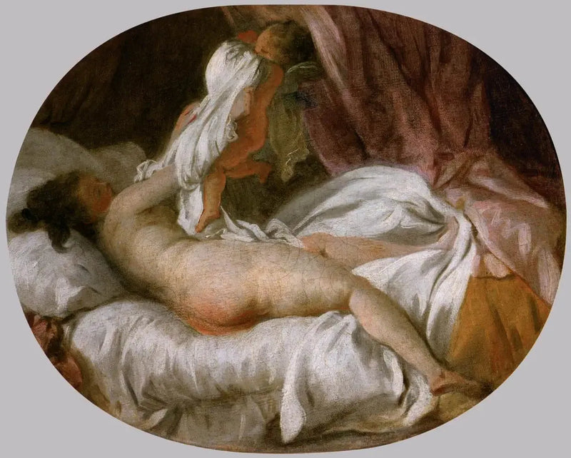 De Overhemd uittrekken - Jean-Honoré Fragonard