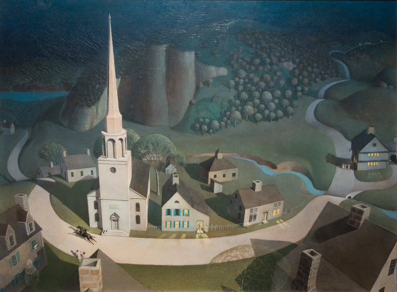 De nachtelijke ruitertocht van Paul Revere - Grant Wood

Source:
La Chevauchée nocturne de Paul Revere - Grant Wood