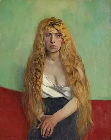 Het blonde haar - Félix Vallotton

Source:
La chevelure blonde - Félix Vallotton