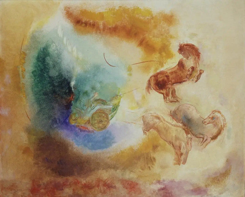 De Val van Phaëton - Odilon Redon