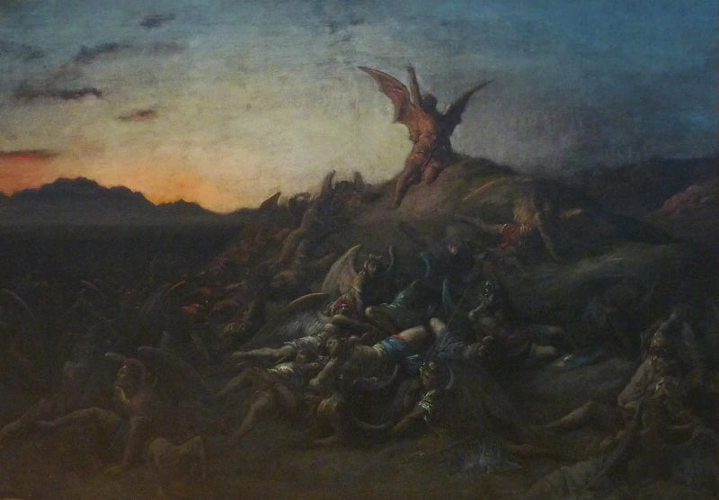 De Val van de Opstandige Engelen - Gustave Doré