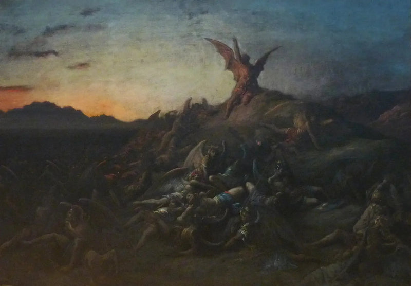 De Val van de Opstandige Engelen - Gustave Doré