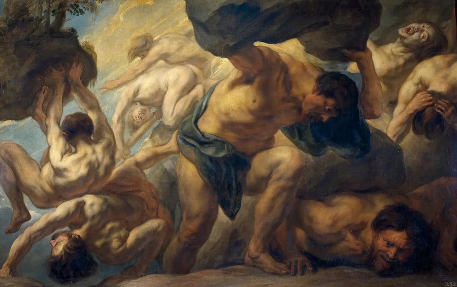 De Val van de Giganten - Peter Paul Rubens