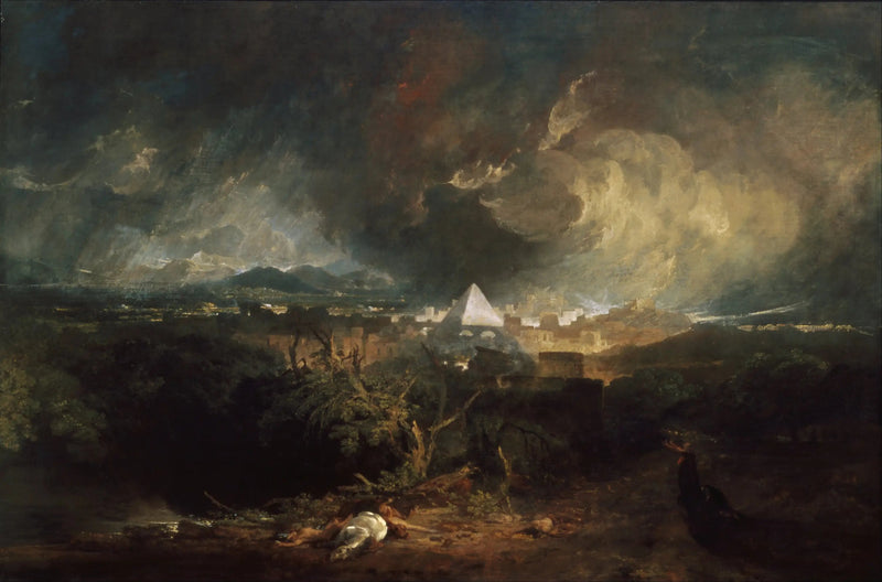 De Vijfde Plaag van Egypte - J. M. W. Turner