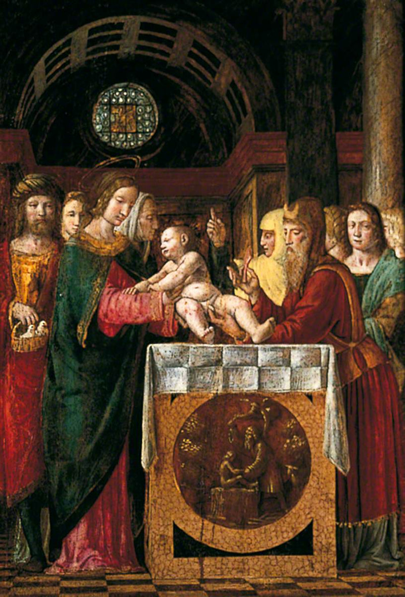 De besnijdenis van Christus - Bernardino Luini