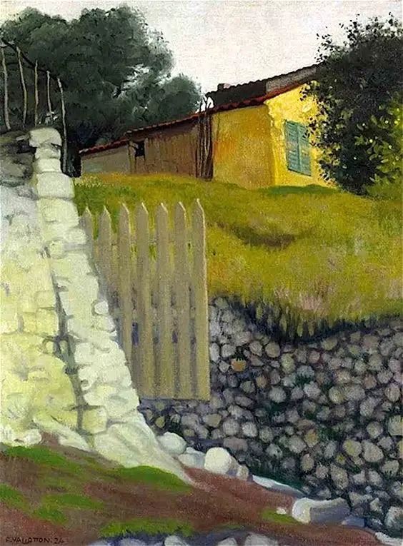 La Claire-voie, Menton - Félix Vallotton image 1 copie peinte à la main à l’huile