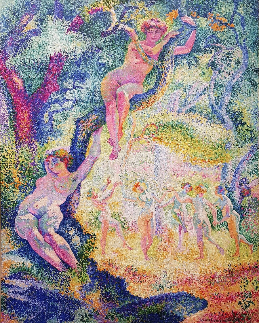 De open plek - Henri-Edmond Cross