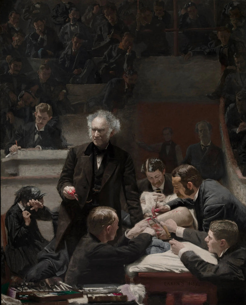 De Kliniek van dokter Gross - Thomas Eakins

Source:
La Clinique du docteur Gross - Thomas Eakins