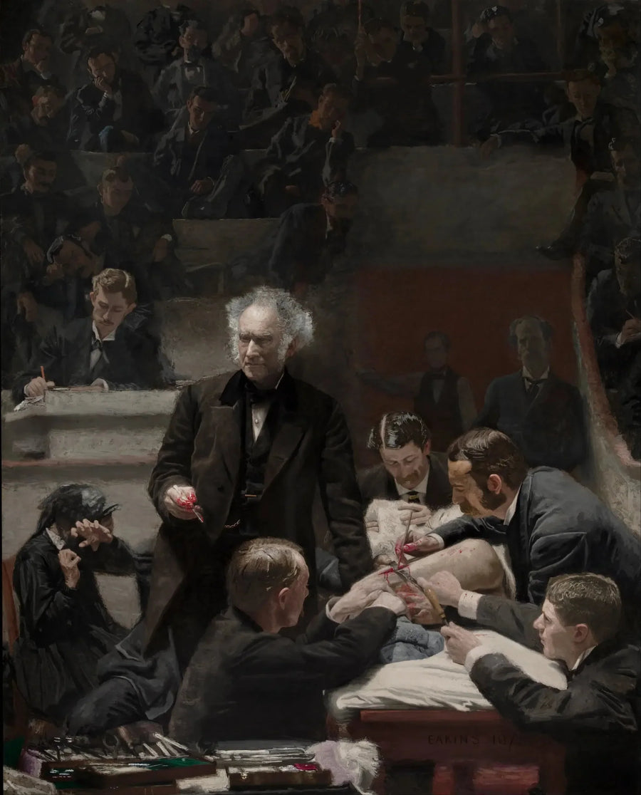 De Kliniek van dokter Gross - Thomas Eakins

Source:
La Clinique du docteur Gross - Thomas Eakins