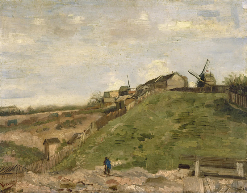De heuvel van Montmartre met de steengroeve - Vincent van Gogh