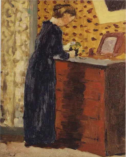 De Rode Commode - Édouard Vuillard