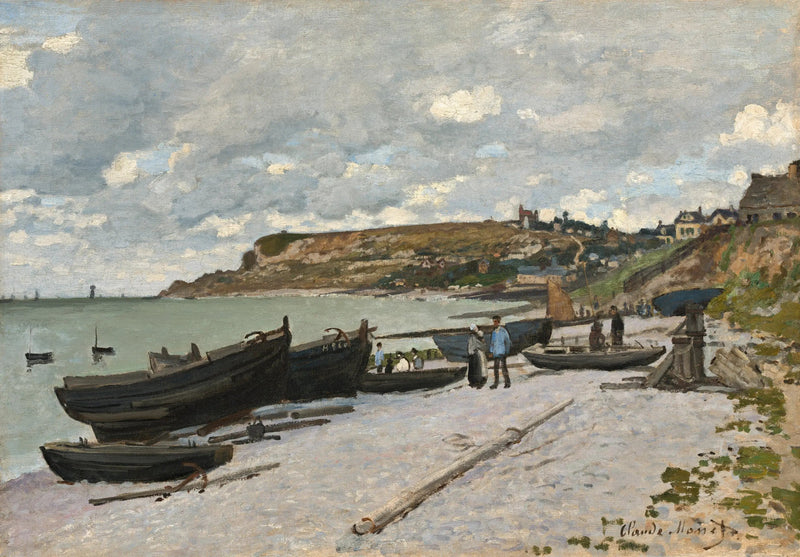 De gemeente Saint-Martin - Claude Monet