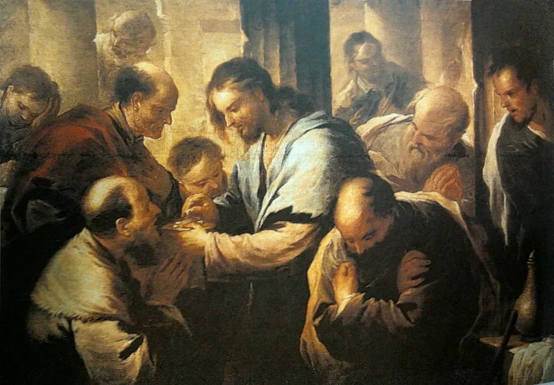 De Communie van de Apostelen. - Luca Giordano