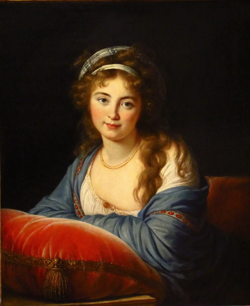 De gravin Catherine Vassilievna Skavronskaia - Élisabeth Vigeé Le Brun

Source:
La Comtesse Catherine Vassilievna Skavronskaia - Élisabeth Vigée Le Brun