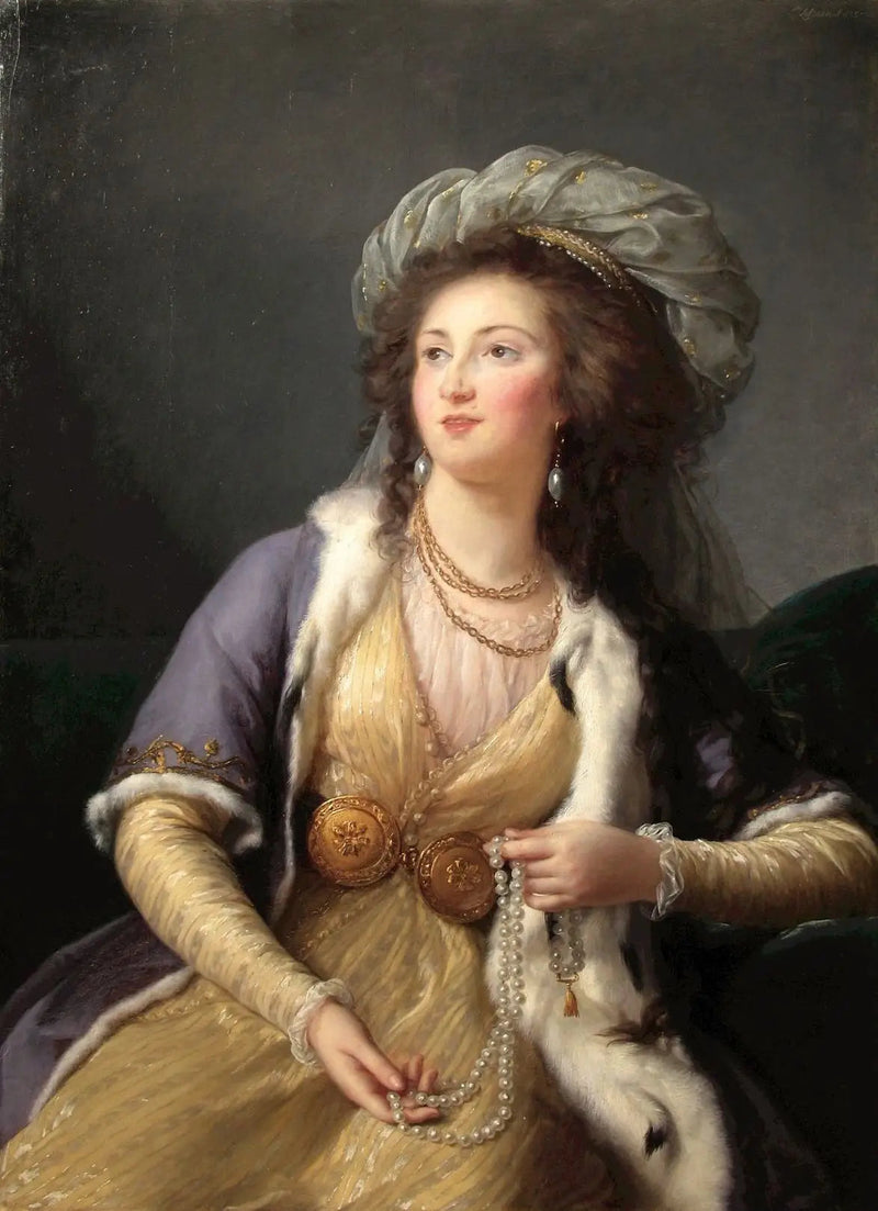 De gravin van Clermont-Tonnerreen sultana - Élisabeth Vigeé Le Brun

Source:
La Comtesse de Clermont-Tonnerreen sultane - Élisabeth Vigée Le Brun