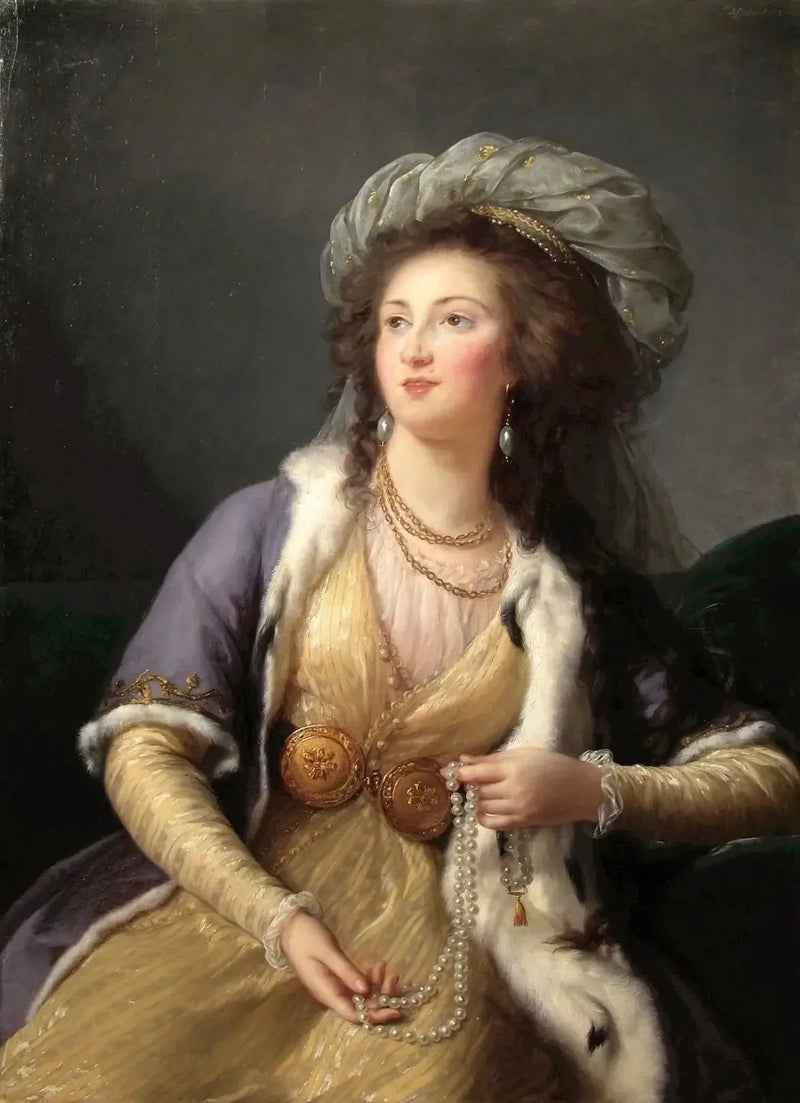 De gravin van Clermont-Tonnerreen sultana - Élisabeth Vigeé Le Brun

Source:
La Comtesse de Clermont-Tonnerreen sultane - Élisabeth Vigée Le Brun