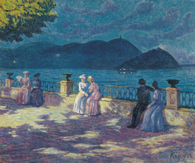 De Concha, de nacht - Darío de Regoyos