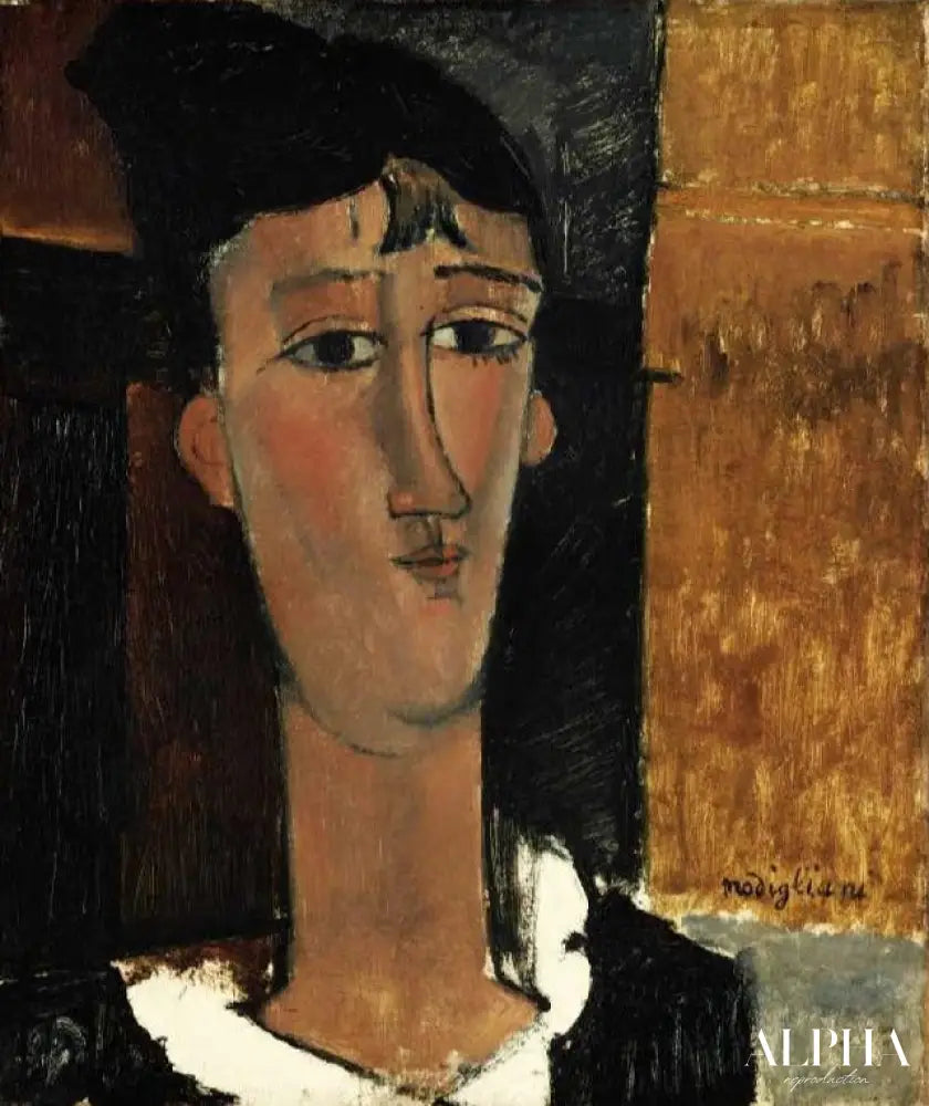 La concierge - Amadeo Modigliani - Reproductions de tableaux et peintures haut de gamme