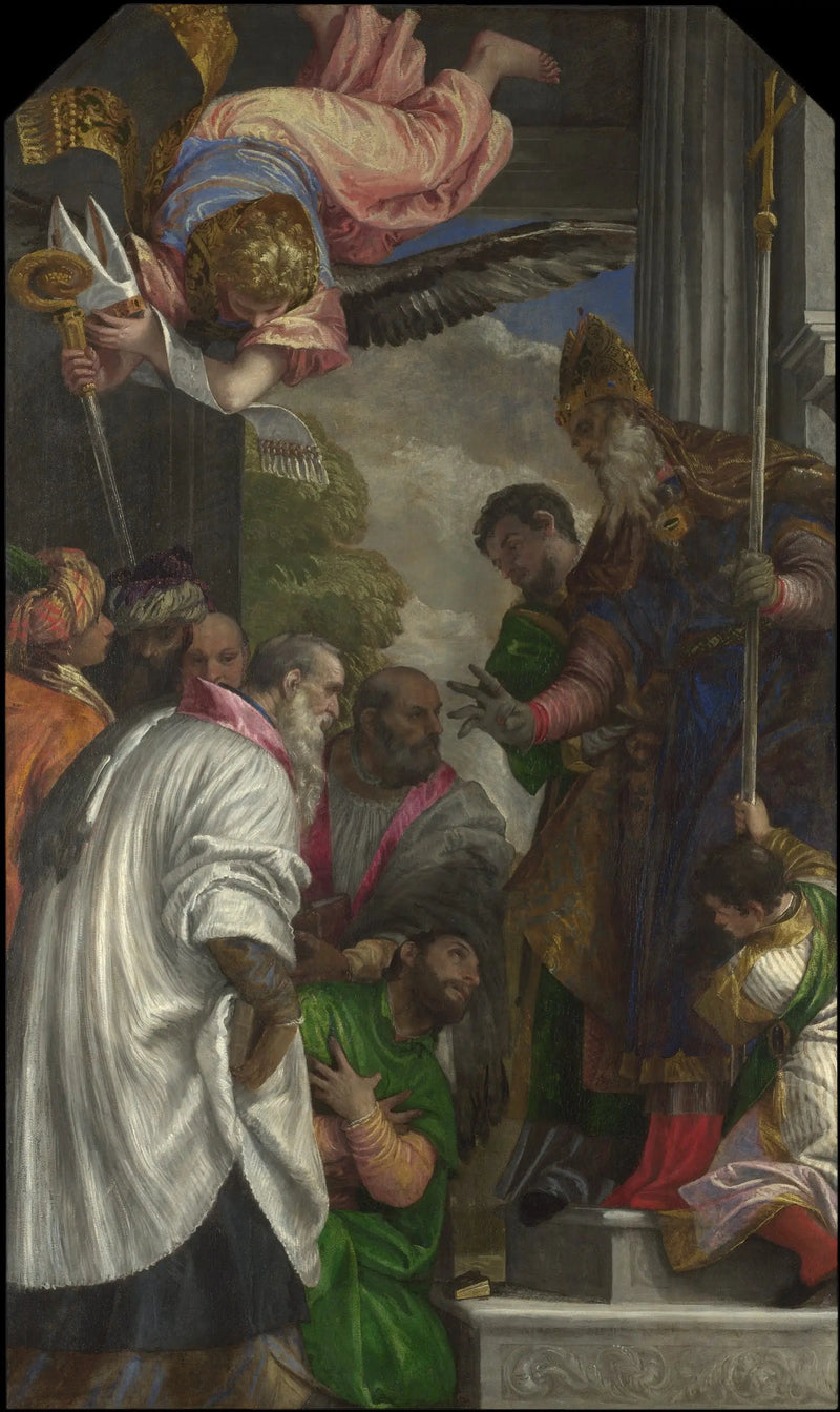 De Heiligverklaring van Sint-Nicolaas - Paul Véronèse

Source:
La consécration de Saint Nicolas - Paul Véronèse