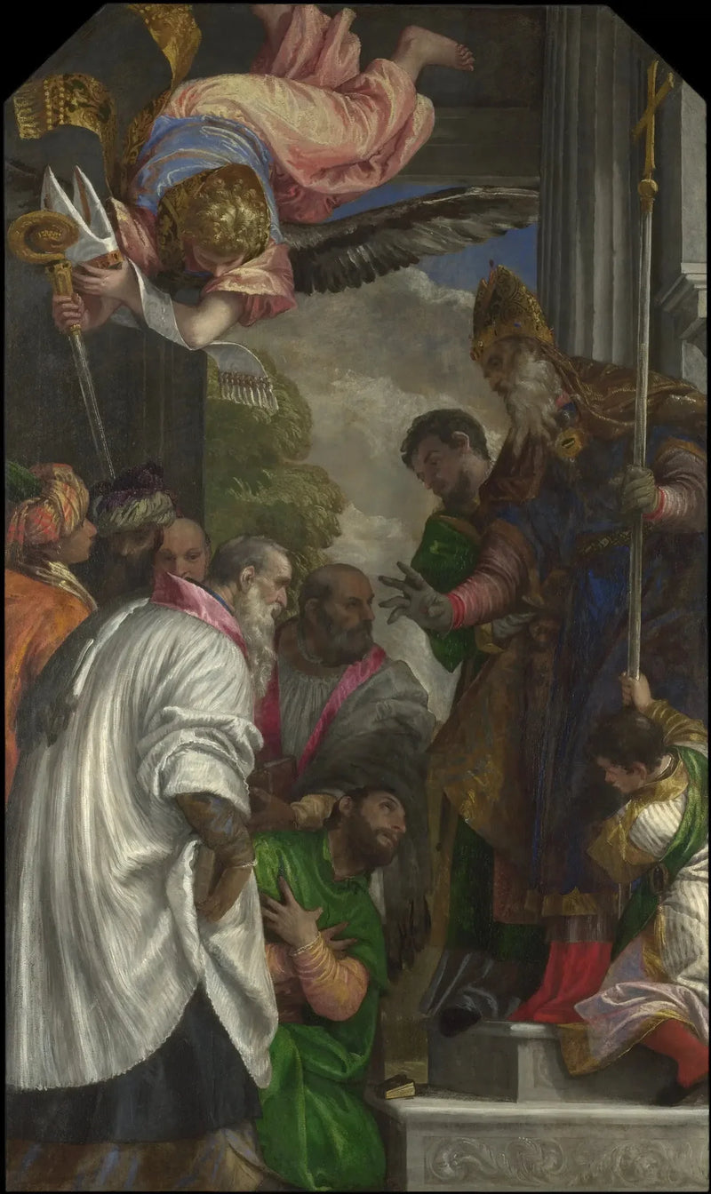 De Heiligverklaring van Sint-Nicolaas - Paul Véronèse

Source:
La consécration de Saint Nicolas - Paul Véronèse