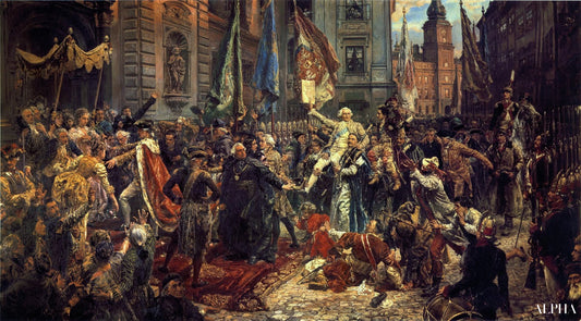 The Constitution of the 3rd May 1791 - Jan Matejko - Reproductions de tableaux et peintures haut de gamme