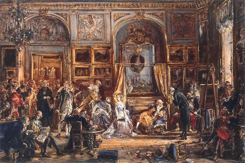La Constitution du 3 mai. Sejm de quatre ans. Commission éducative. Cloison. ONU D. 1795. - Jan Matejko image 1 reproduction d’œuvre d’art à l’huile