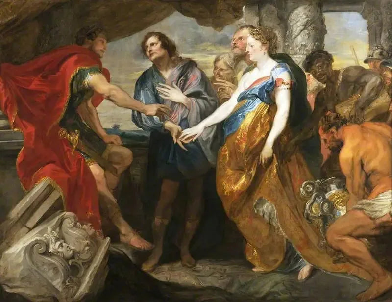 De continentie van Scipio - Antoine van Dyck

Source:
La continence de Scipion - Antoine van Dyck