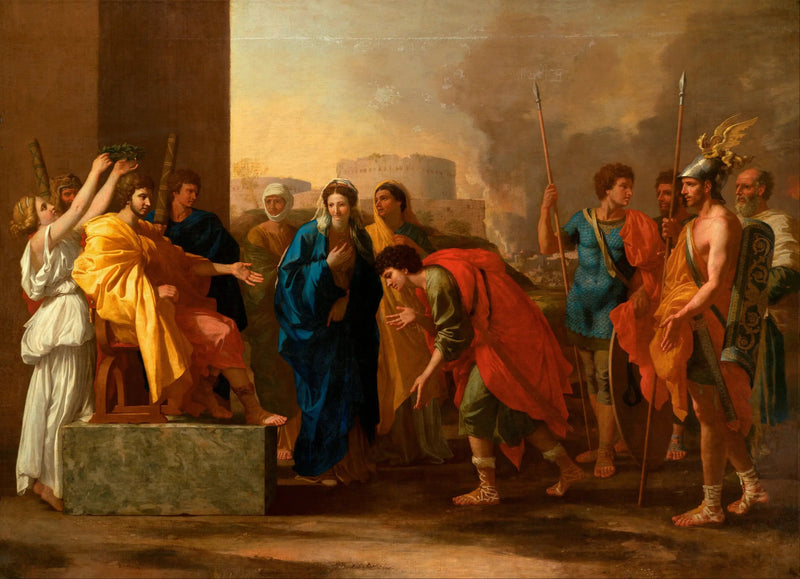De Continenti van Scipio - Nicolas Poussin