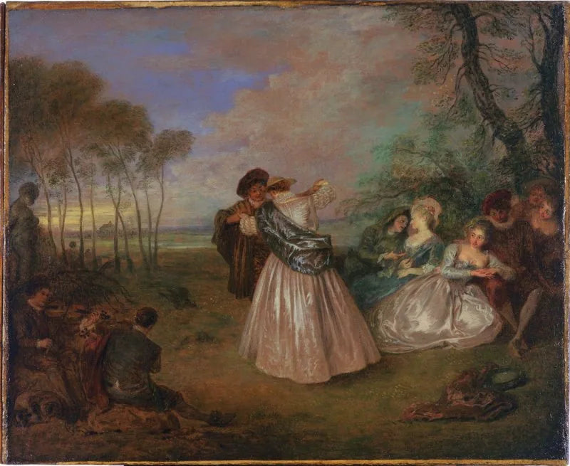 De Tegen-Dans - Antoine Watteau