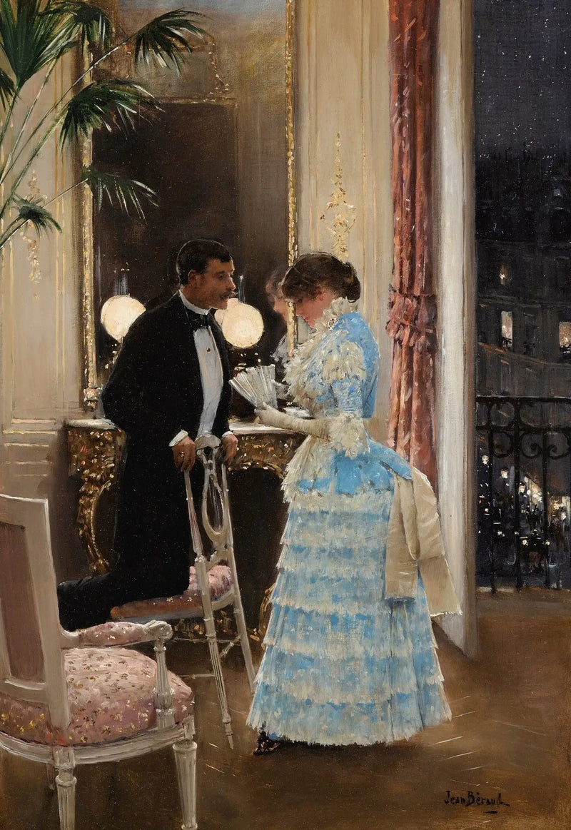 Reproductie van een klassieke olieverfschilderij - La Conversation - Jean Béraud

Source:
La Conversation - Jean Béraud