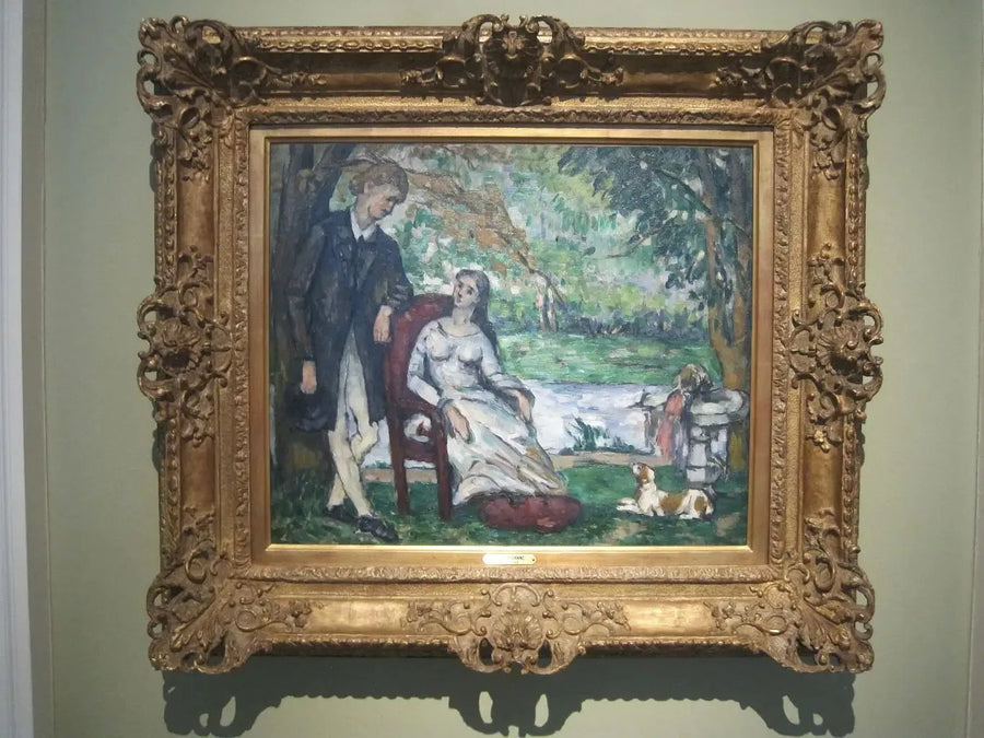 Het Gesprek - Paul Cézanne