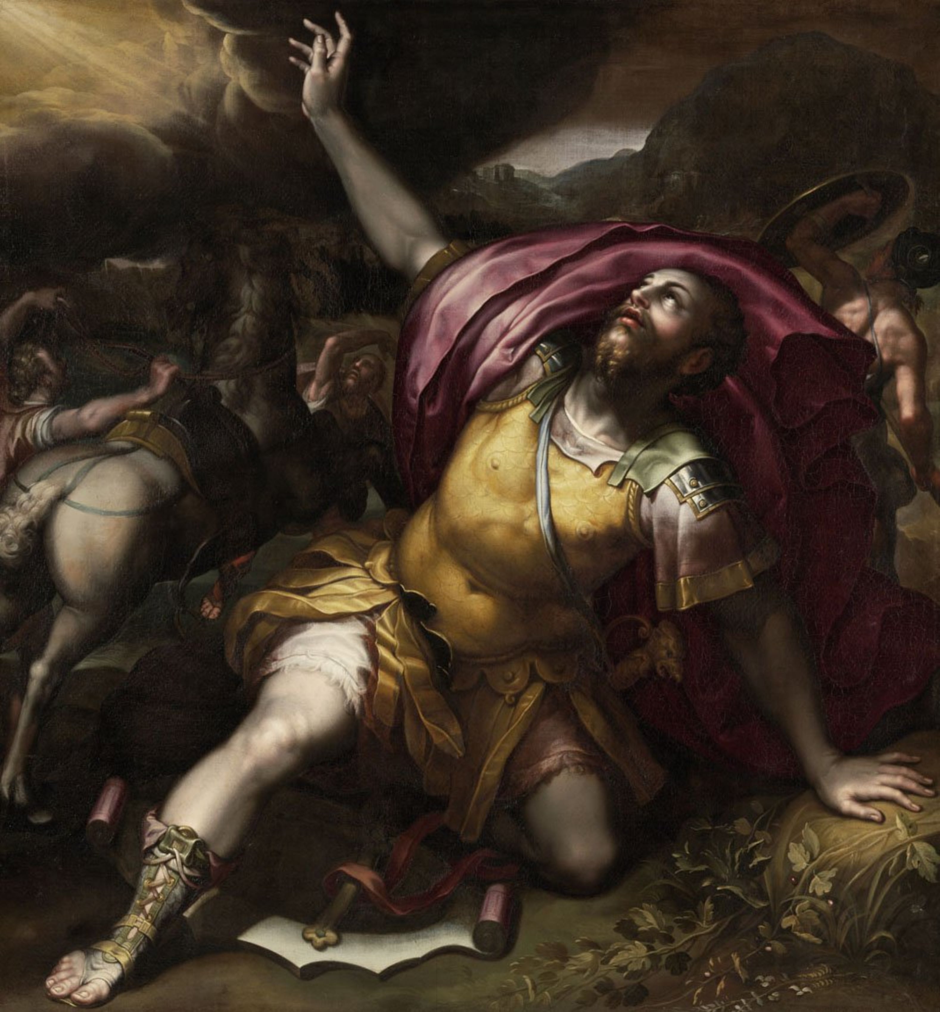 La conversion de Paul - Denis Calvaert - Alpha Reproduction