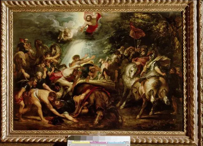 La conversion de Paul - Peter Paul Rubens image 1 reproduction artisanale de tableau