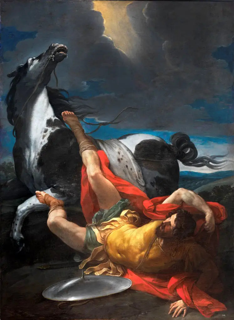 De Bekering van de heilige Paulus - Guido Reni