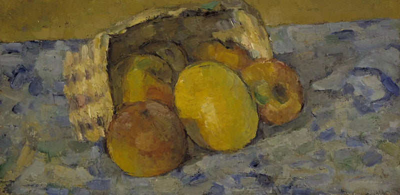 De omgevallen mand - Paul Cézanne