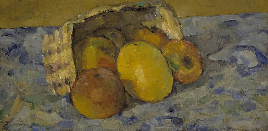 De omgevallen mand - Paul Cézanne