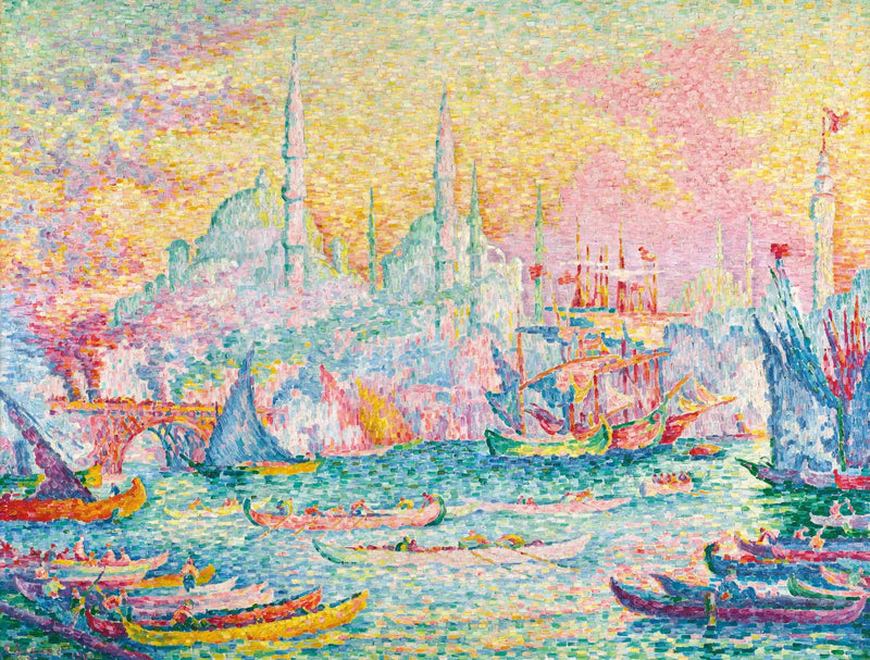 De Gouden Hoorn (Constantinopel) - Paul Signac