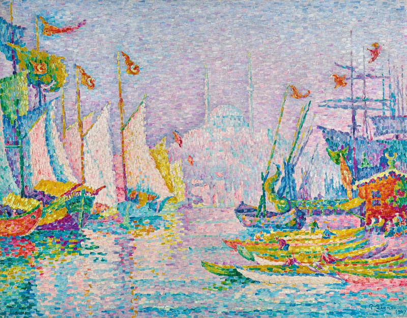 De Gouden Hoorn. Ochtend - Paul Signac